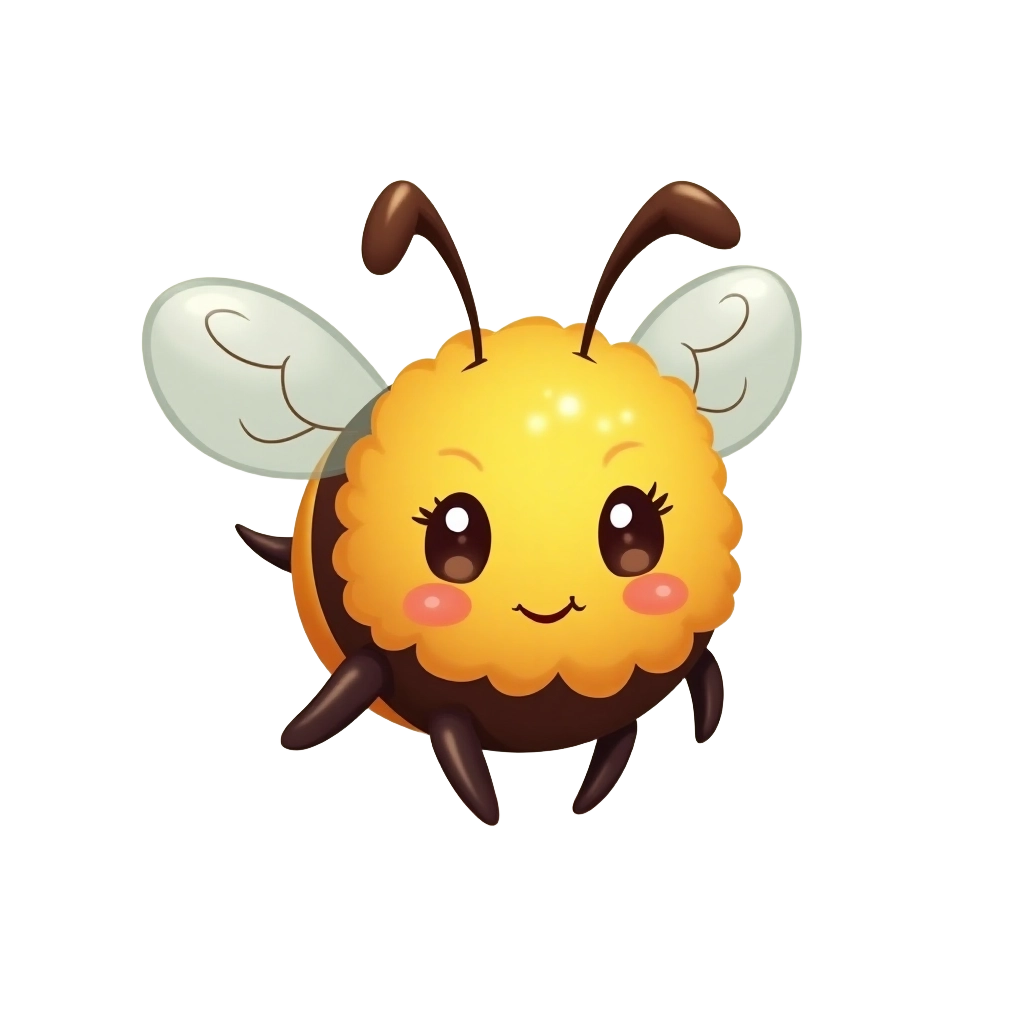 Cute Cartoon Bee